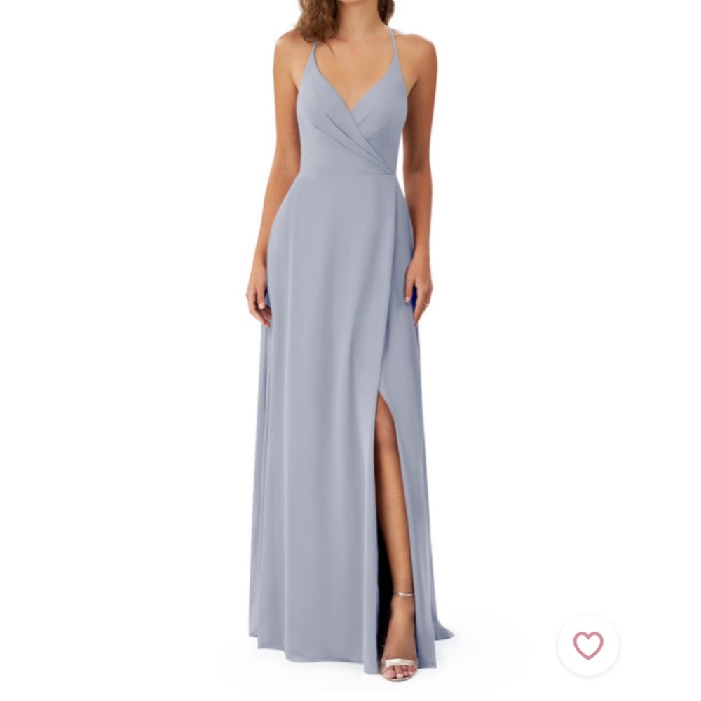 Azazie Davis dusty lavender dress